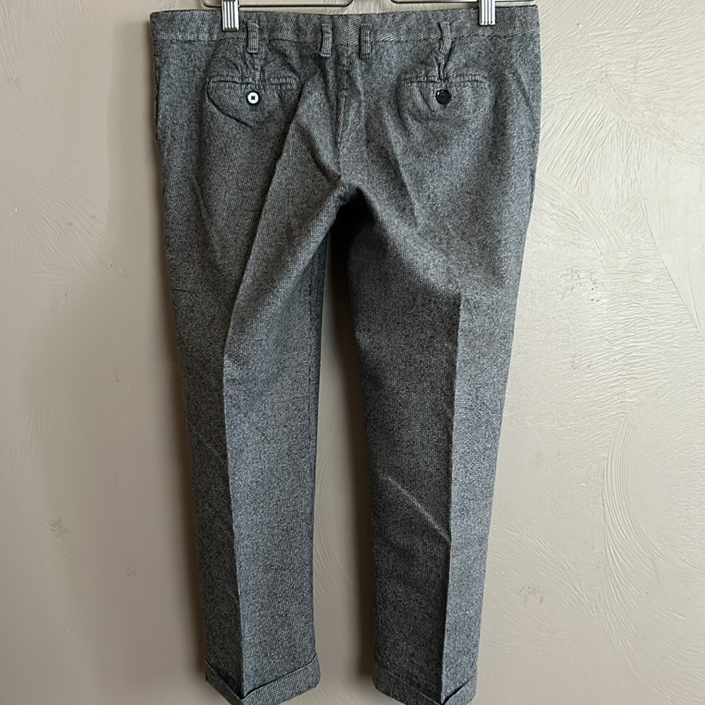 Massimo Dutti Mini Houndstooth Pattern Wool Women… - image 5